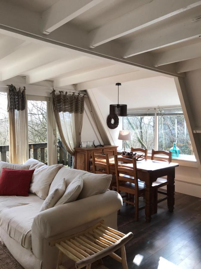 Heavenly Renovated Cabin Near Pittoresque Durbuy - Whistler Villa Exteriör bild