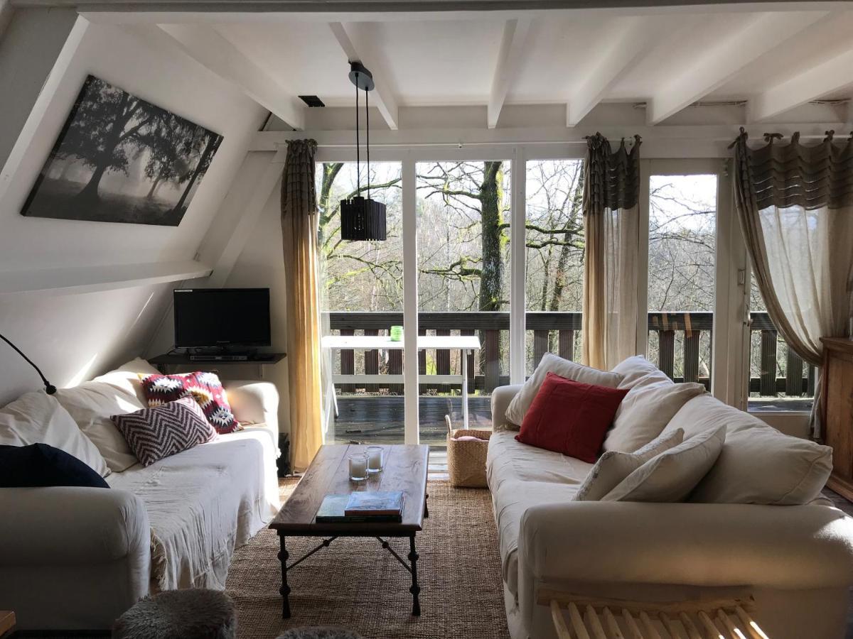 Heavenly Renovated Cabin Near Pittoresque Durbuy - Whistler Villa Exteriör bild