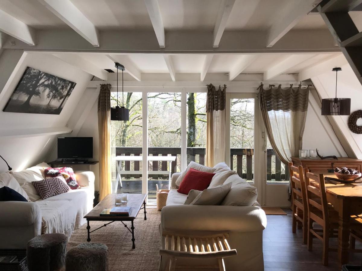 Heavenly Renovated Cabin Near Pittoresque Durbuy - Whistler Villa Exteriör bild