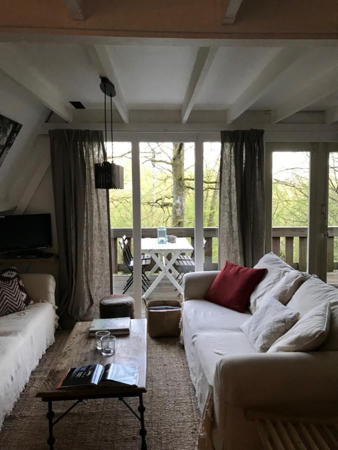 Heavenly Renovated Cabin Near Pittoresque Durbuy - Whistler Villa Exteriör bild